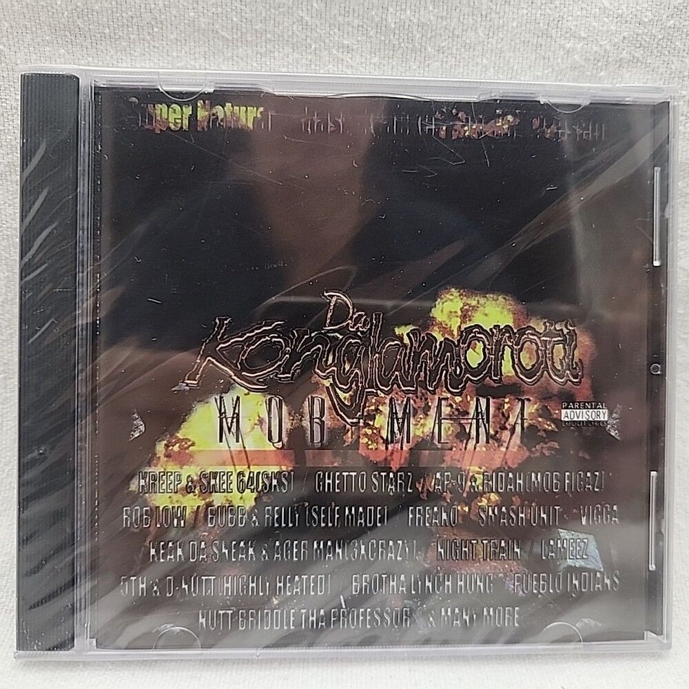 Cd Ghetto Starz Da Konglamoroti Mob Ment Rap UZI Freako SMASH UNIT Scoob Nitty